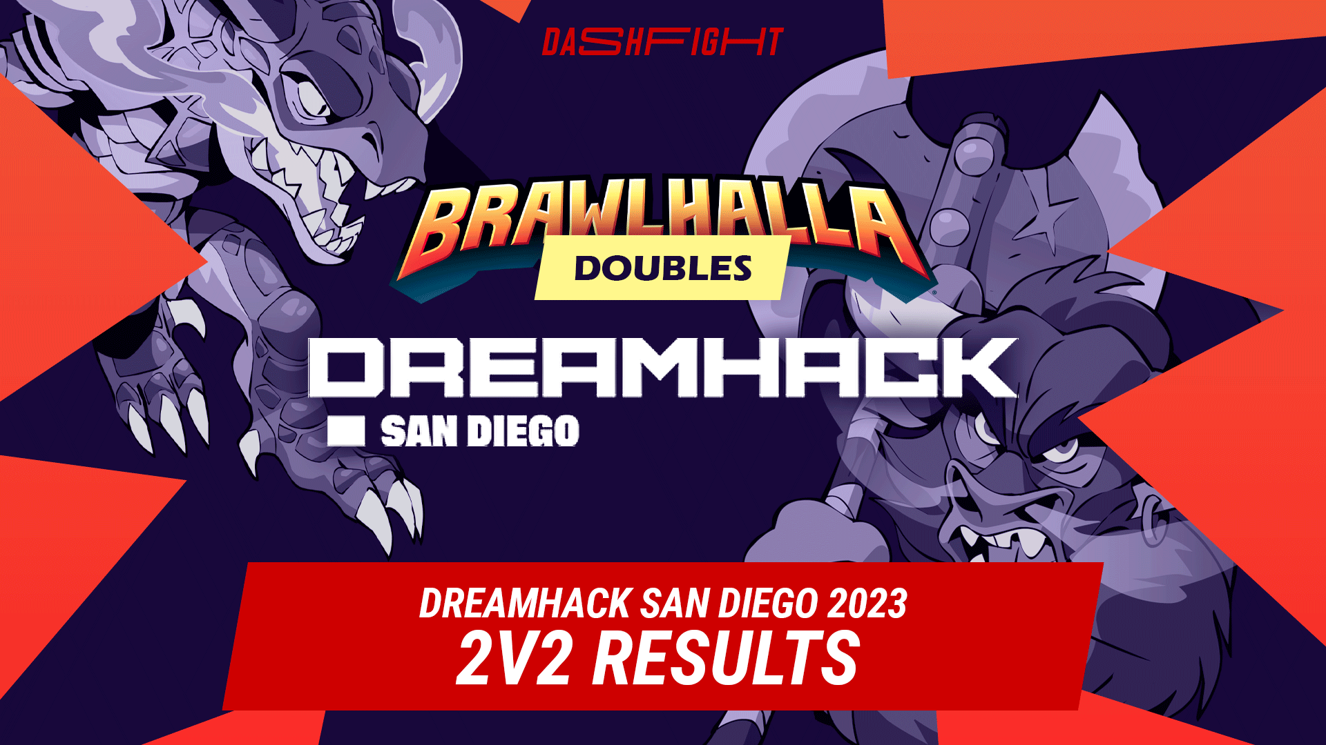 Brawlhalla at DreamHack San Diego 2023 Doubles DashFight