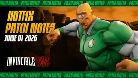 Invincible VS Hotfix Addresses Some of the Game's Pressing Issues