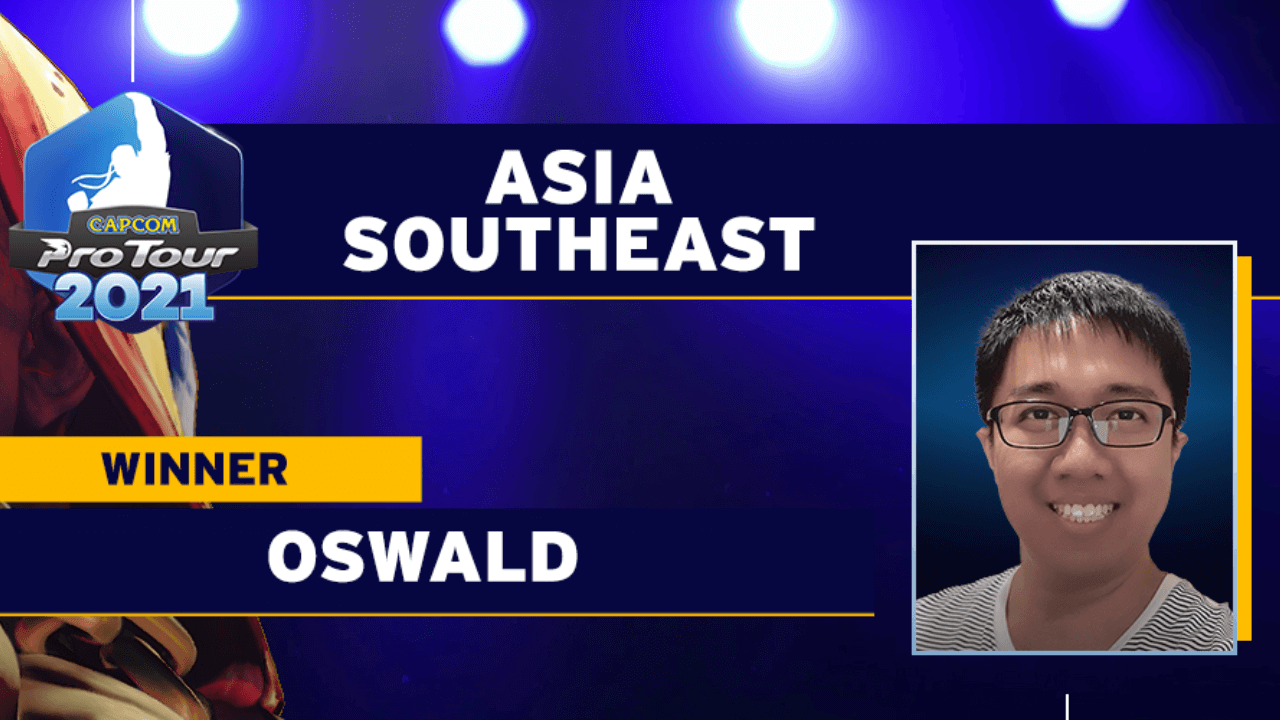 Oswald Wins Street Fighter V CPT Southeast Asia 1