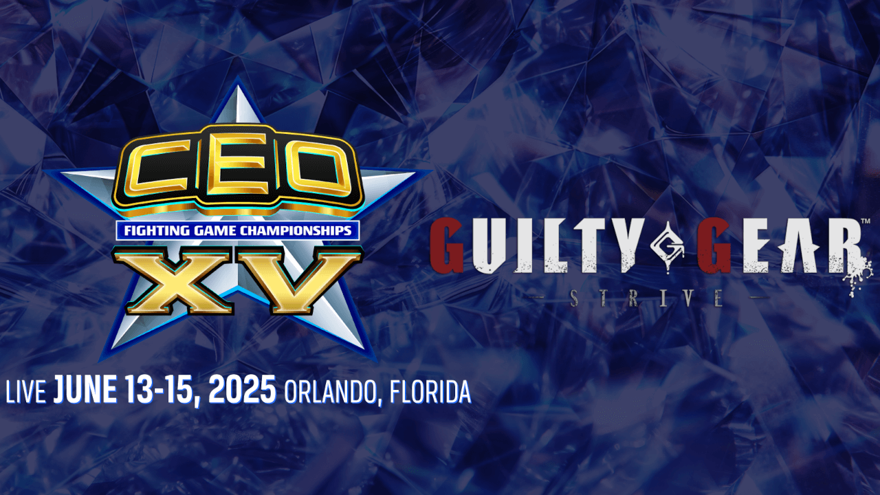 Guilty Gear -Strive- Top 8 at CEO 2025 Results