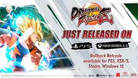 Dragon Ball FighterZ To Release on PS5 With Rollback Tomorrow