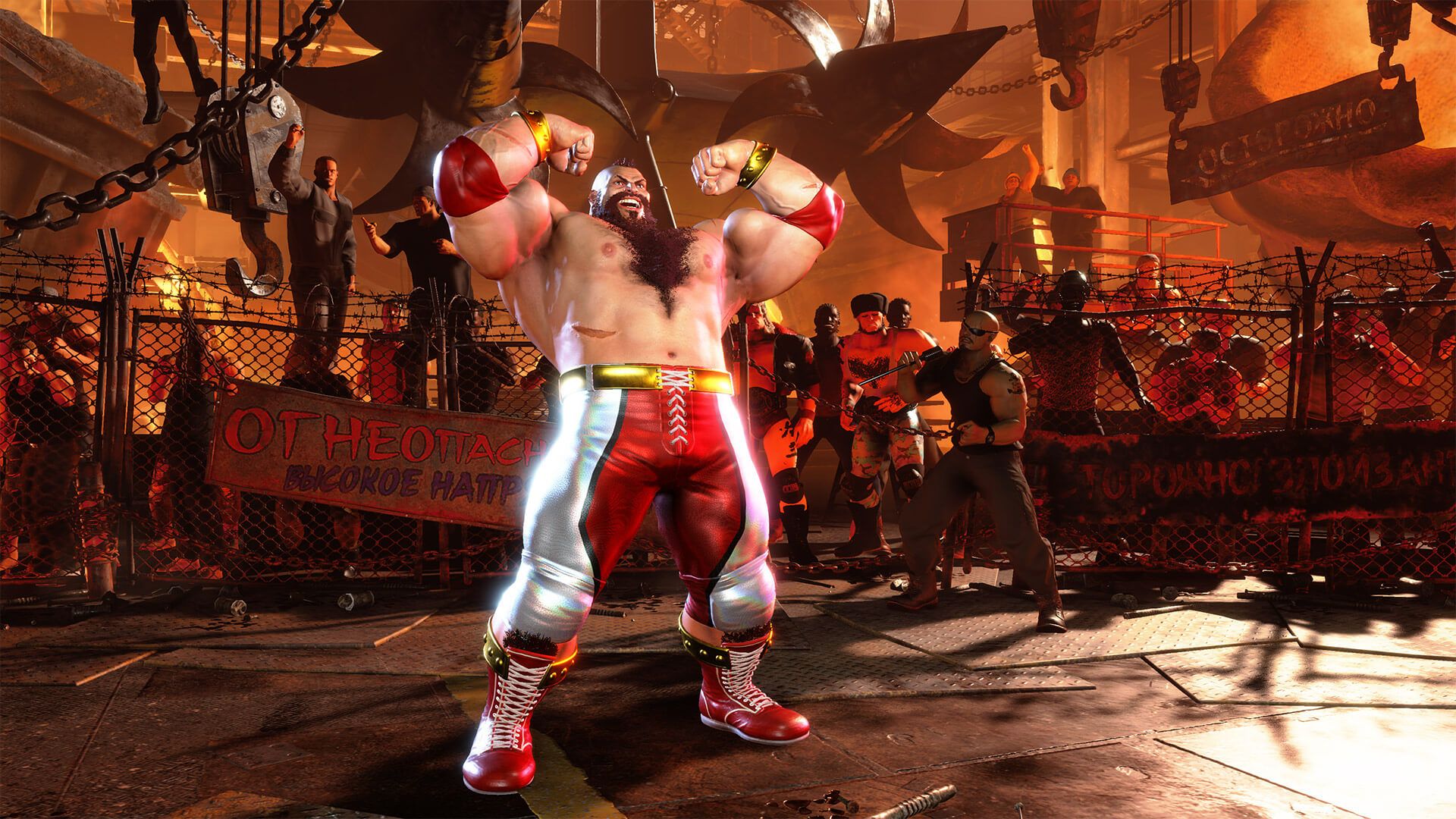 Zangief stance