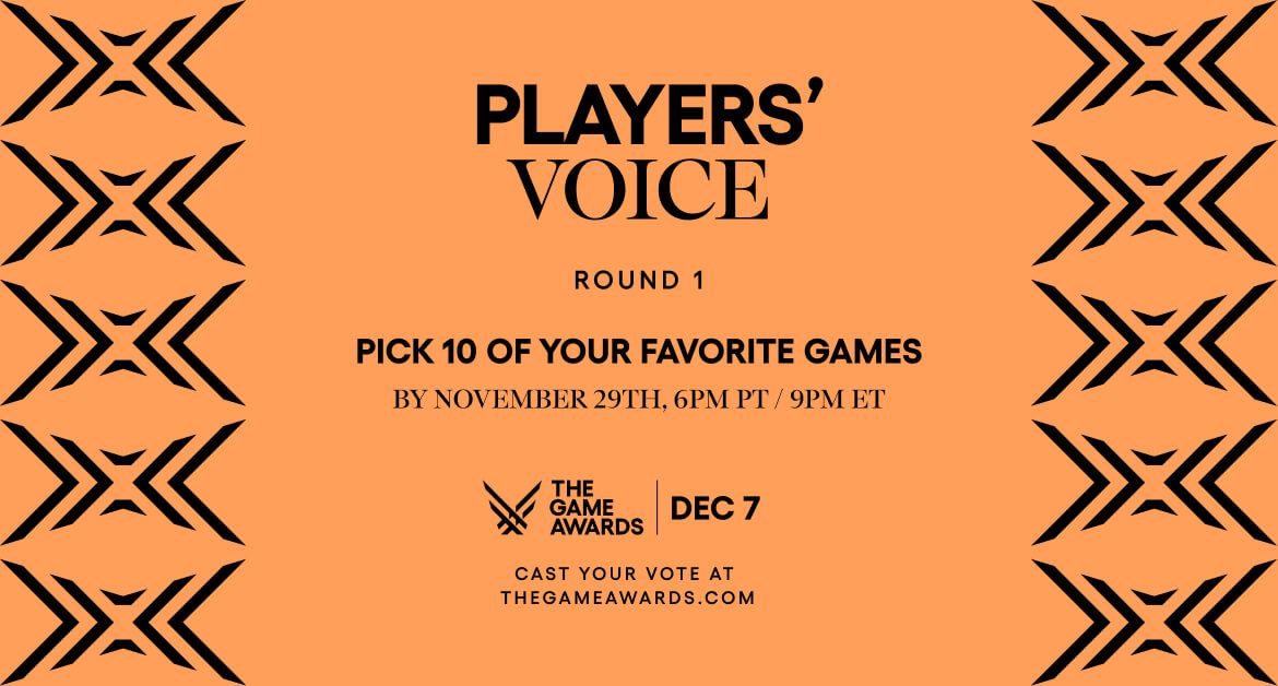 Players’ Voice Voting Started for TGA 2023