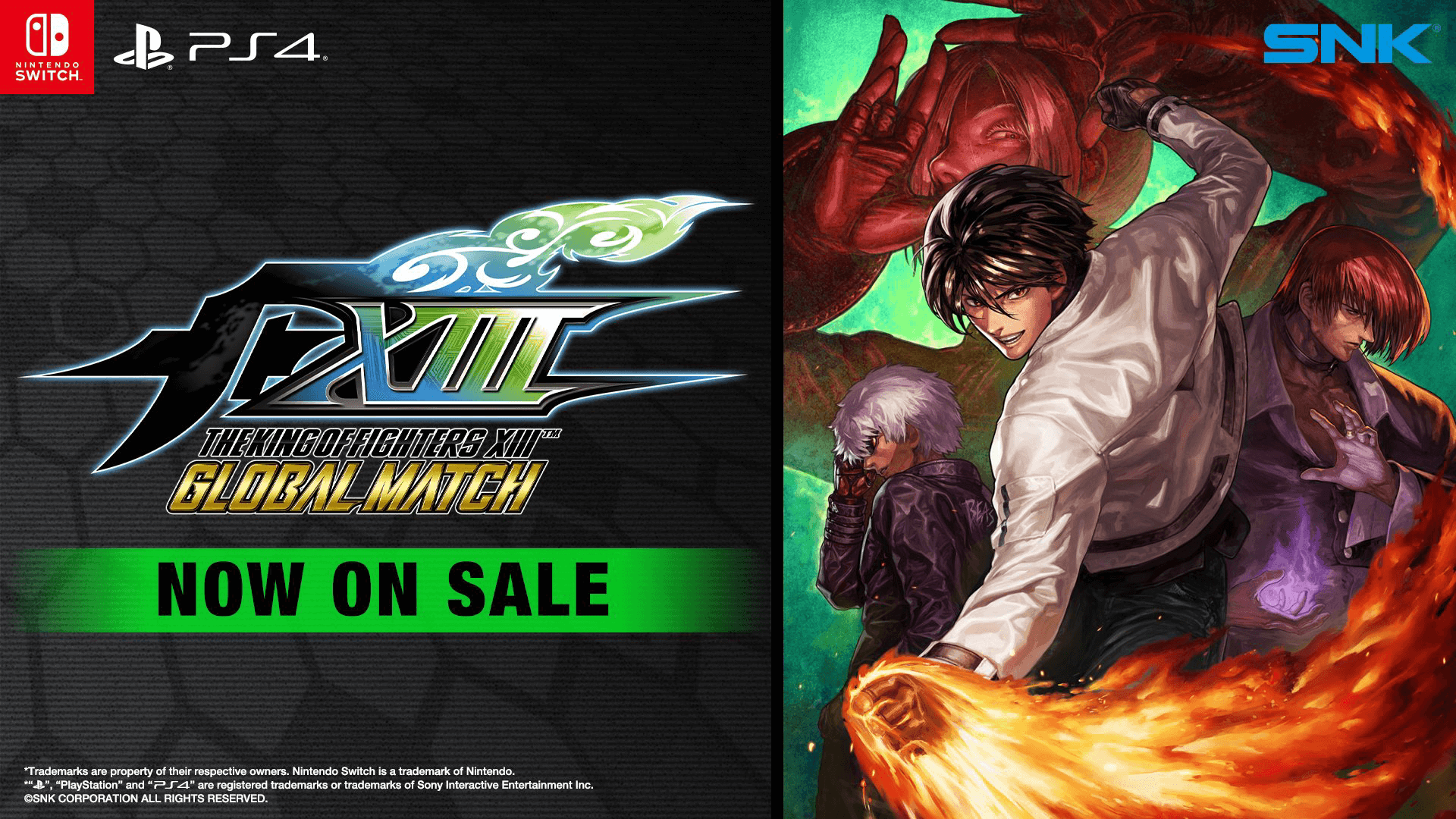 The King of Fighters XIII: Global Match is Out Now