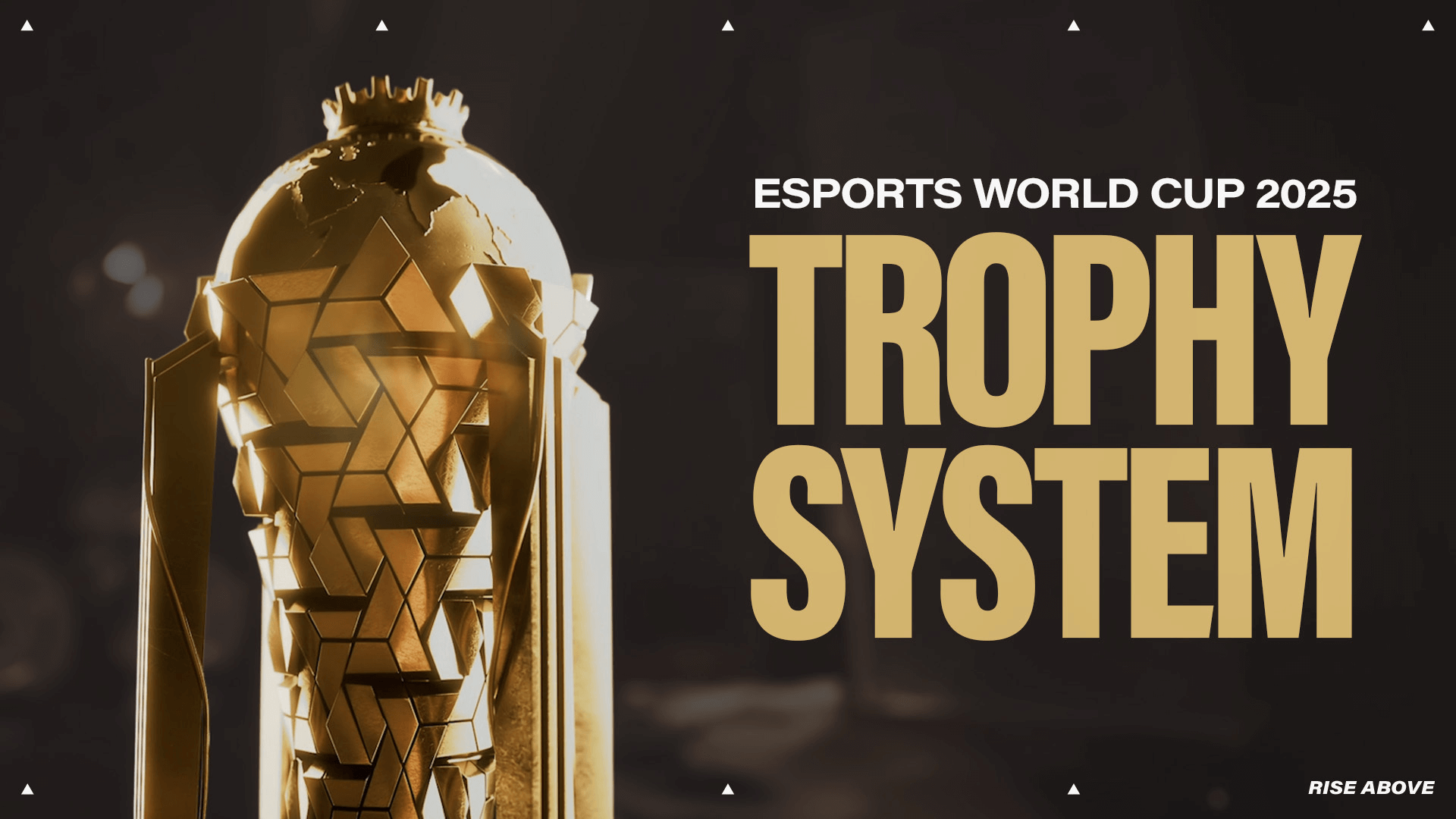 Esports World Cup Foundation Unveils 2025 Trophy System