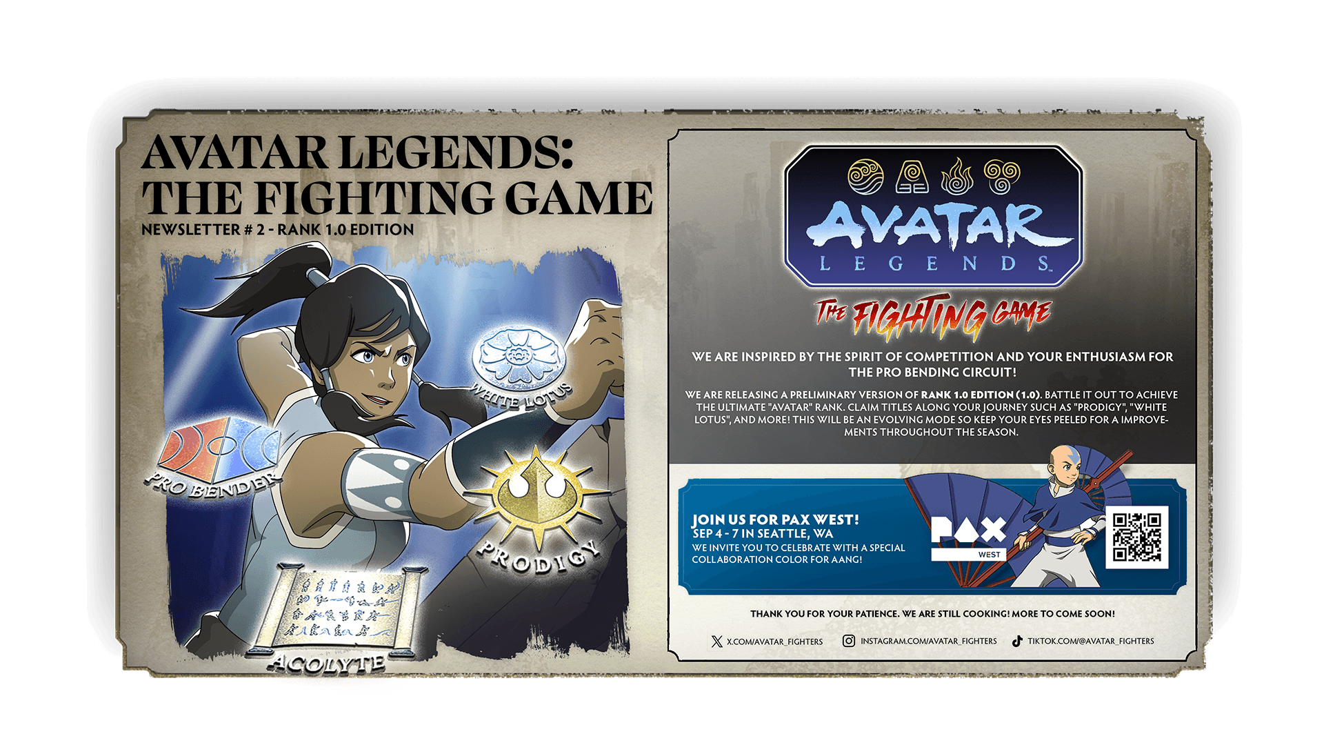 Latest Avatar Legends Patch Adds Ranked and Low Latency Mode