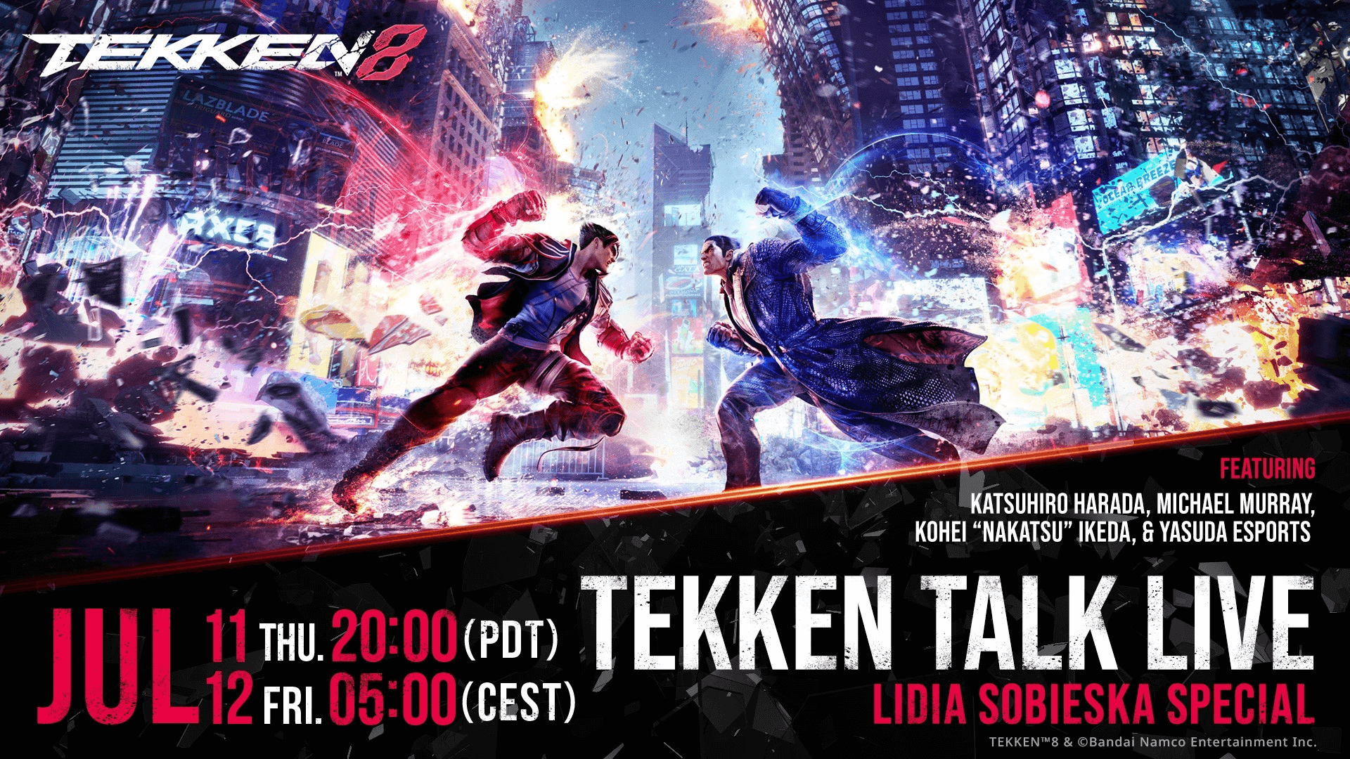New Tekken Talk Live This Thursday 11th Looking at Lidia