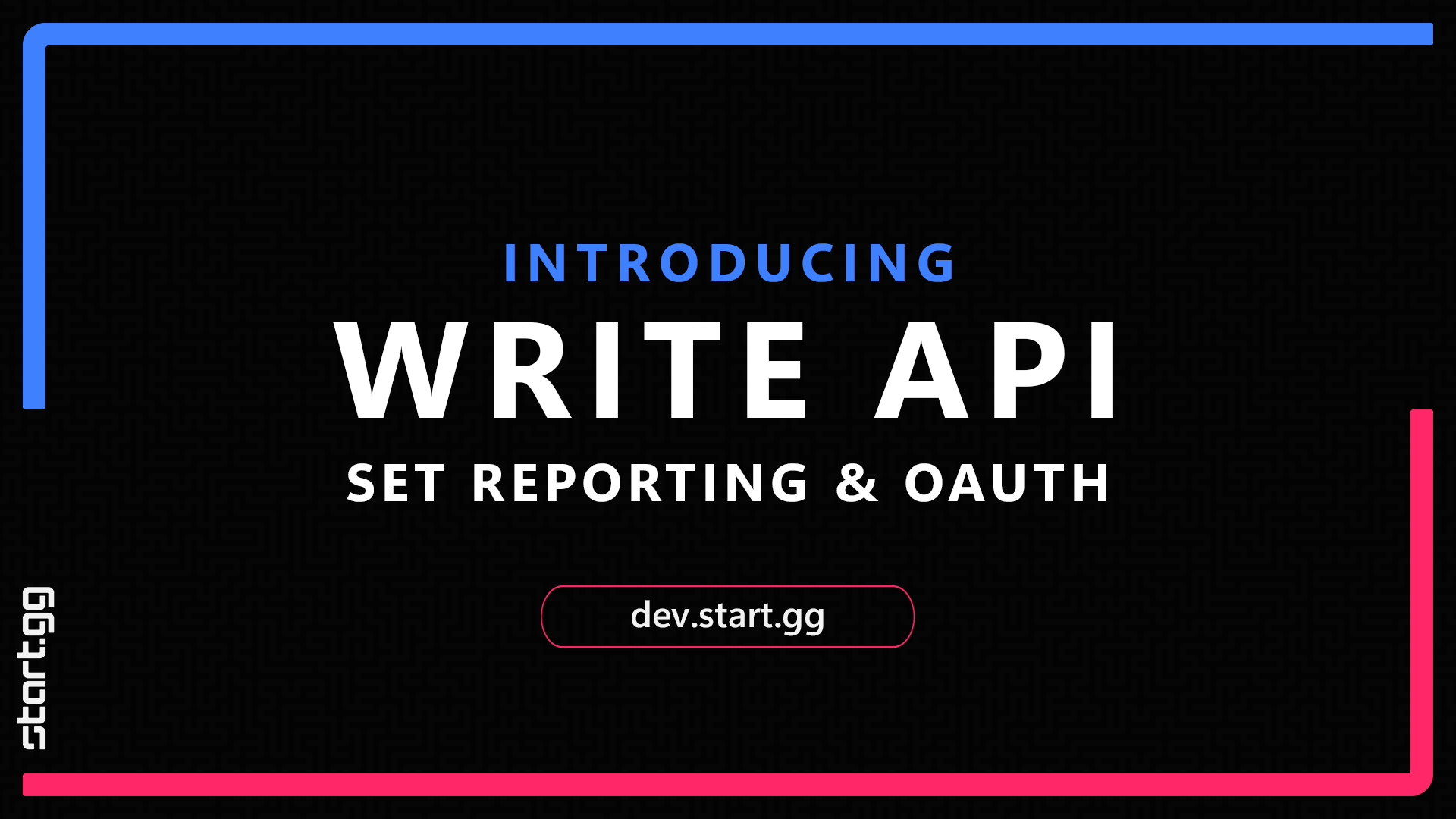Major Tournament Hosting Platform Start.gg Unveils New Write API