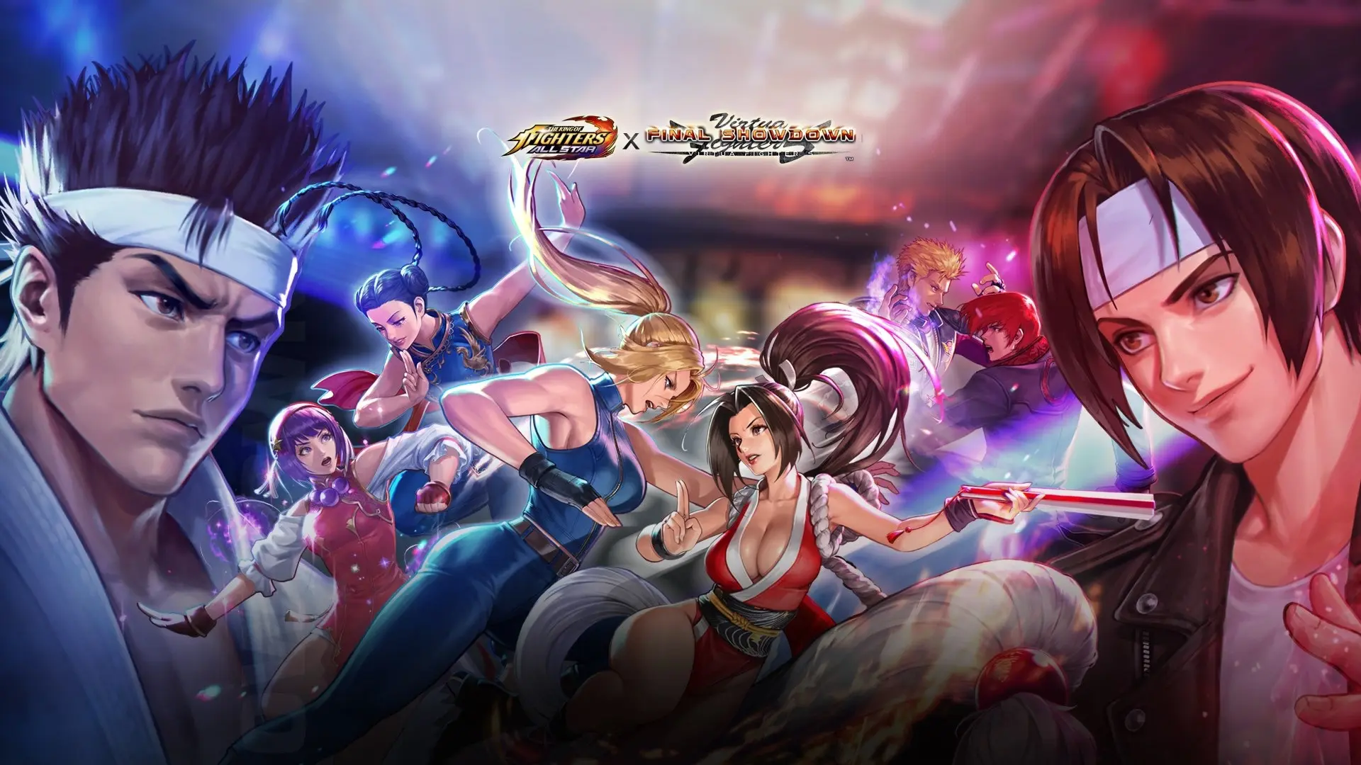 The King of Fighters Allstar Reveals Virtua Fighter 5 Collaboration