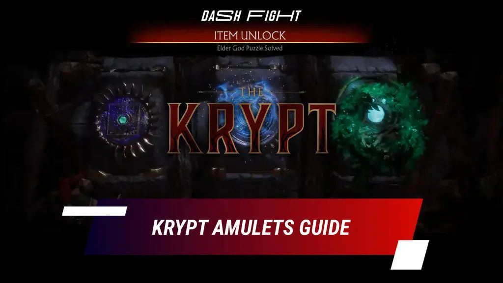 All amulets in Mortal Kombat 11 Krypt DashFight