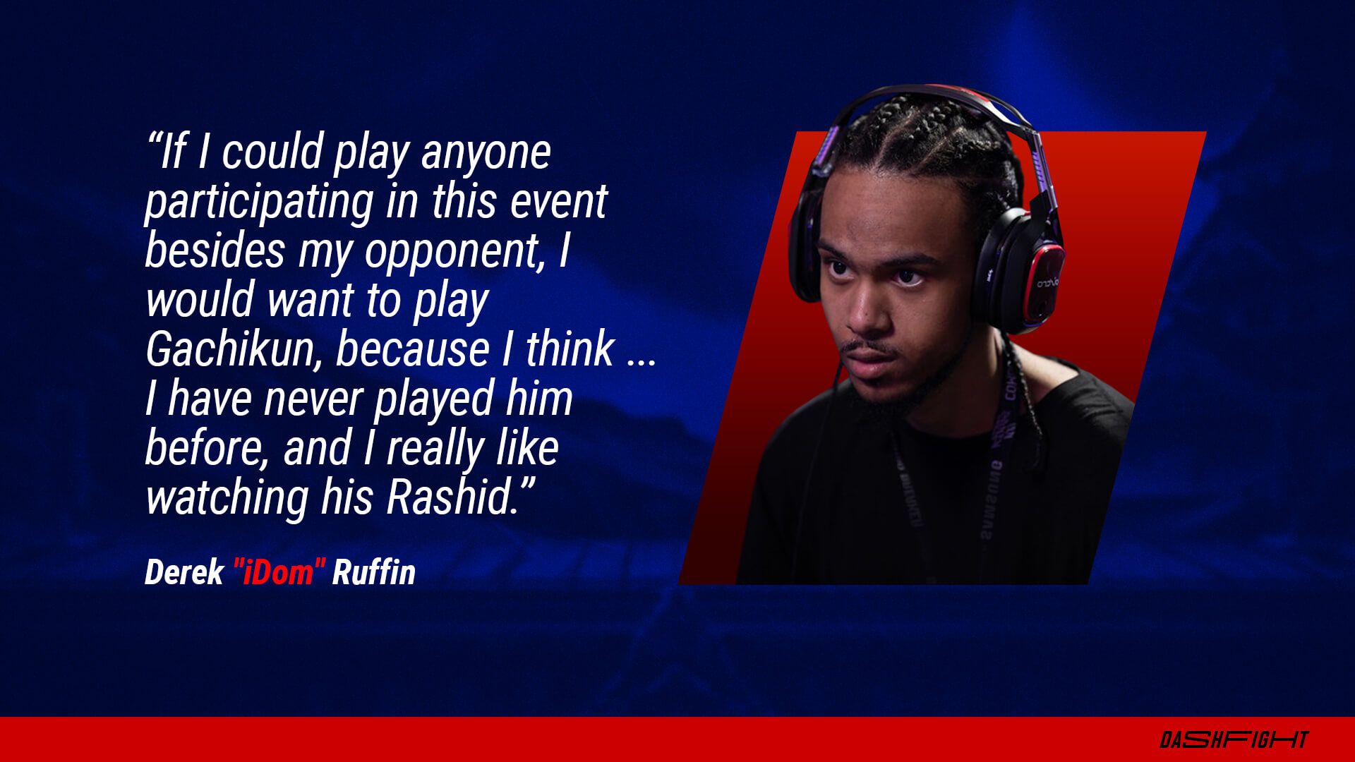 iDom - Street Fighter esports Player, participant of Capcom Pro Tour Season Final