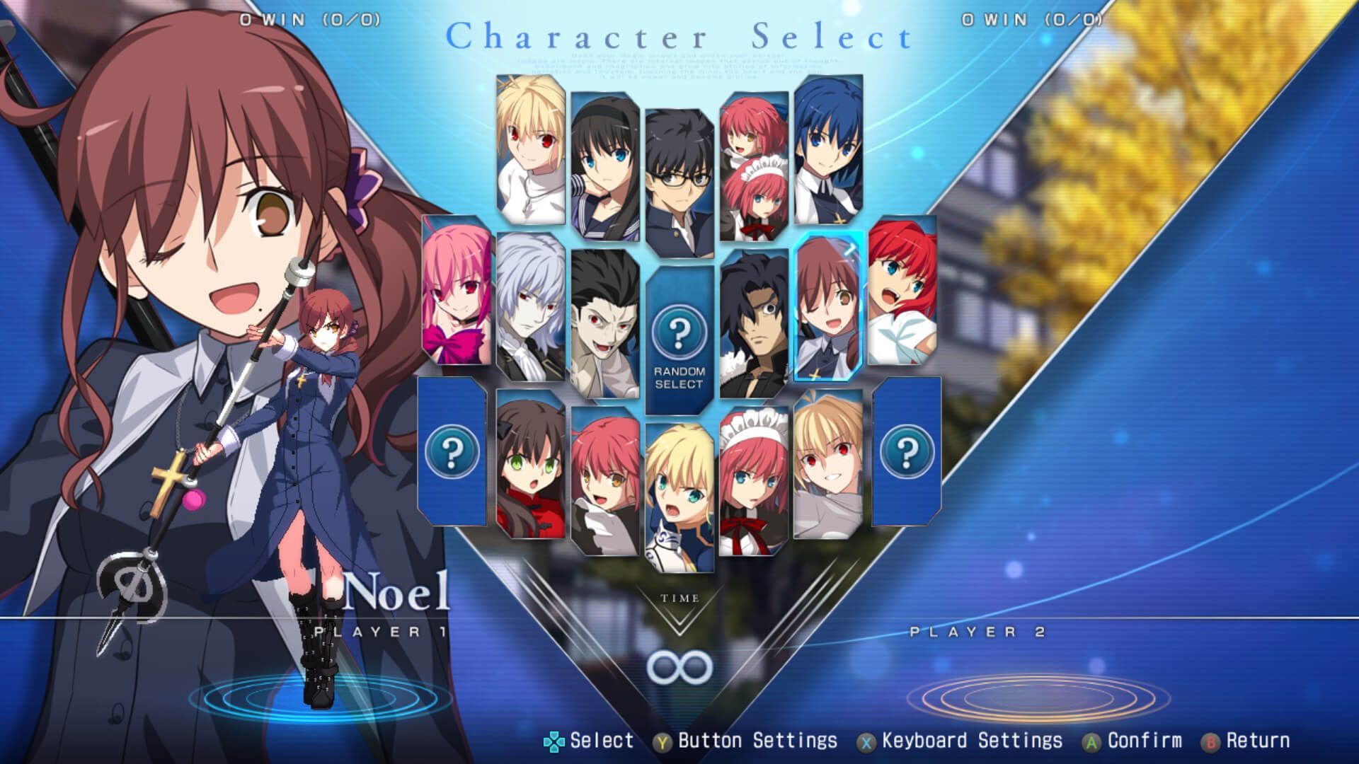 Melty Blood: Type Lumina (Multi) terá Saber de Fate/Stay Night