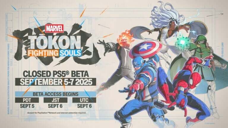 MARVEL Tokon: Fighting Souls Beta Slated for September