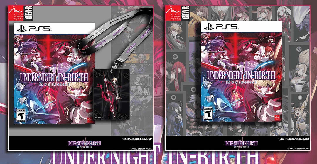 UNDERNIGHT IN-BIRTH II [Sys:Celes] Game Bundles Announced