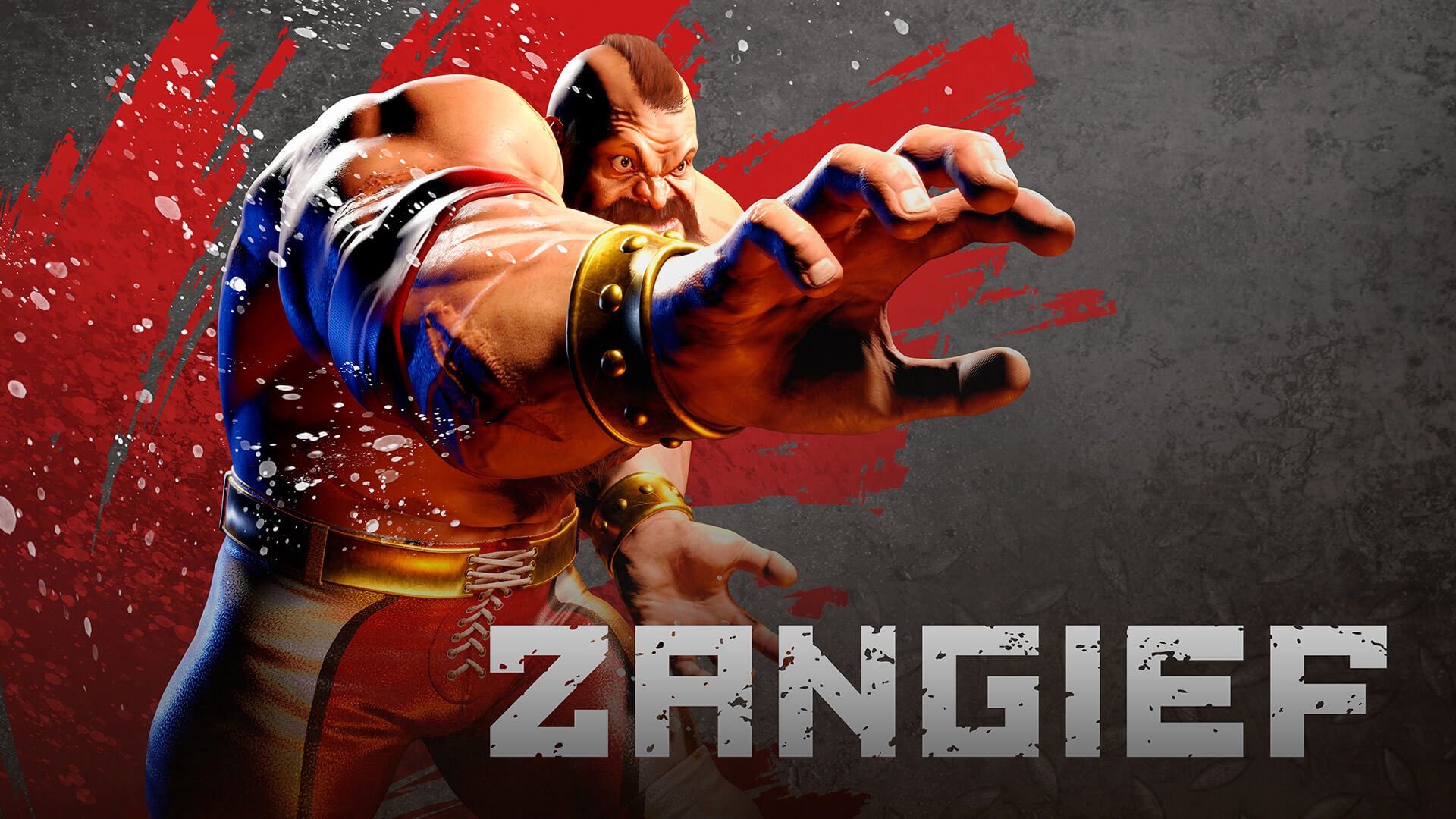 Zangief Street Fighter Design - Original Artwork - Street Fighter