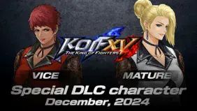 Mature And Vice Unveiled For King Of Fighters XV