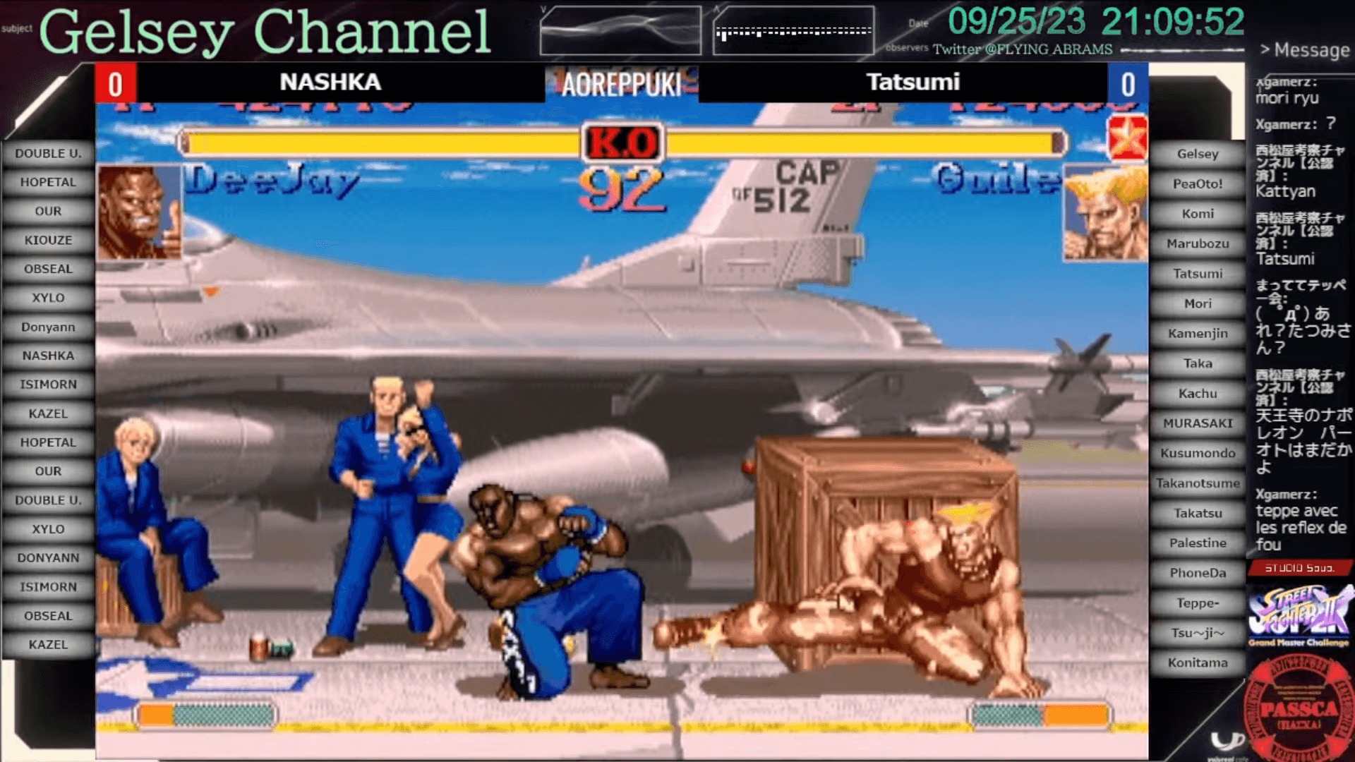 France vs. Japan 18 on 18 Super Street Fighter 2 Turbo Tournament