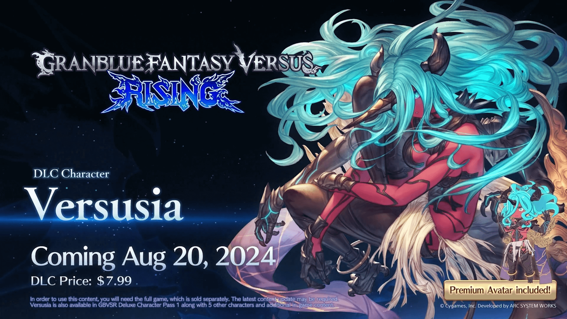 Versusia slated for August in GBVSR, Vikala and Sandalphon Confirmed