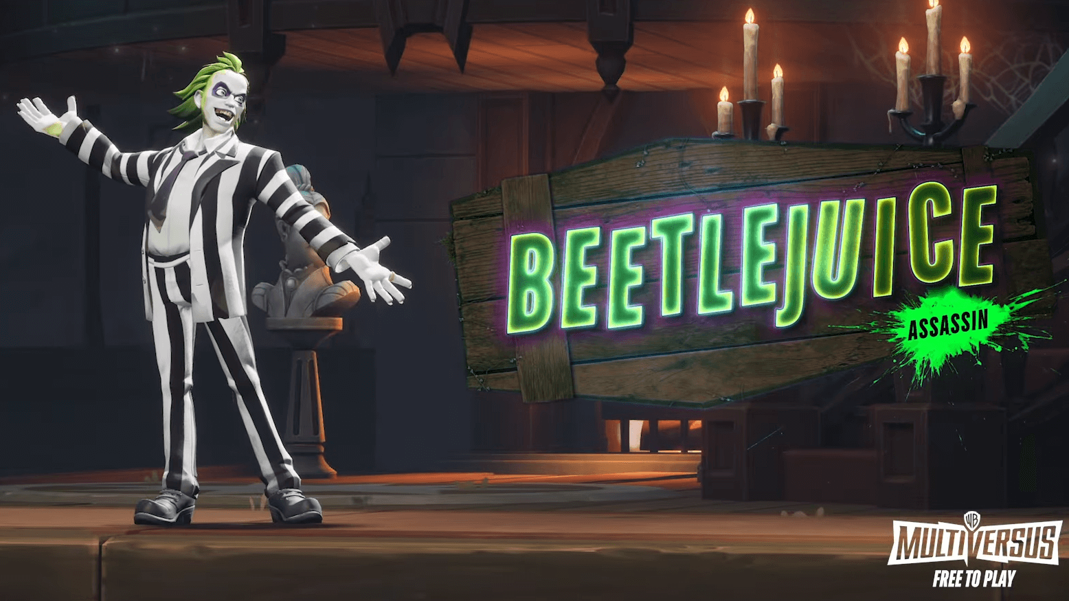 Beetlejuice Gameplay Trailer - Releases on Aug 20th