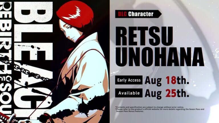 Unohana joins Bleach: Rebirth of Souls