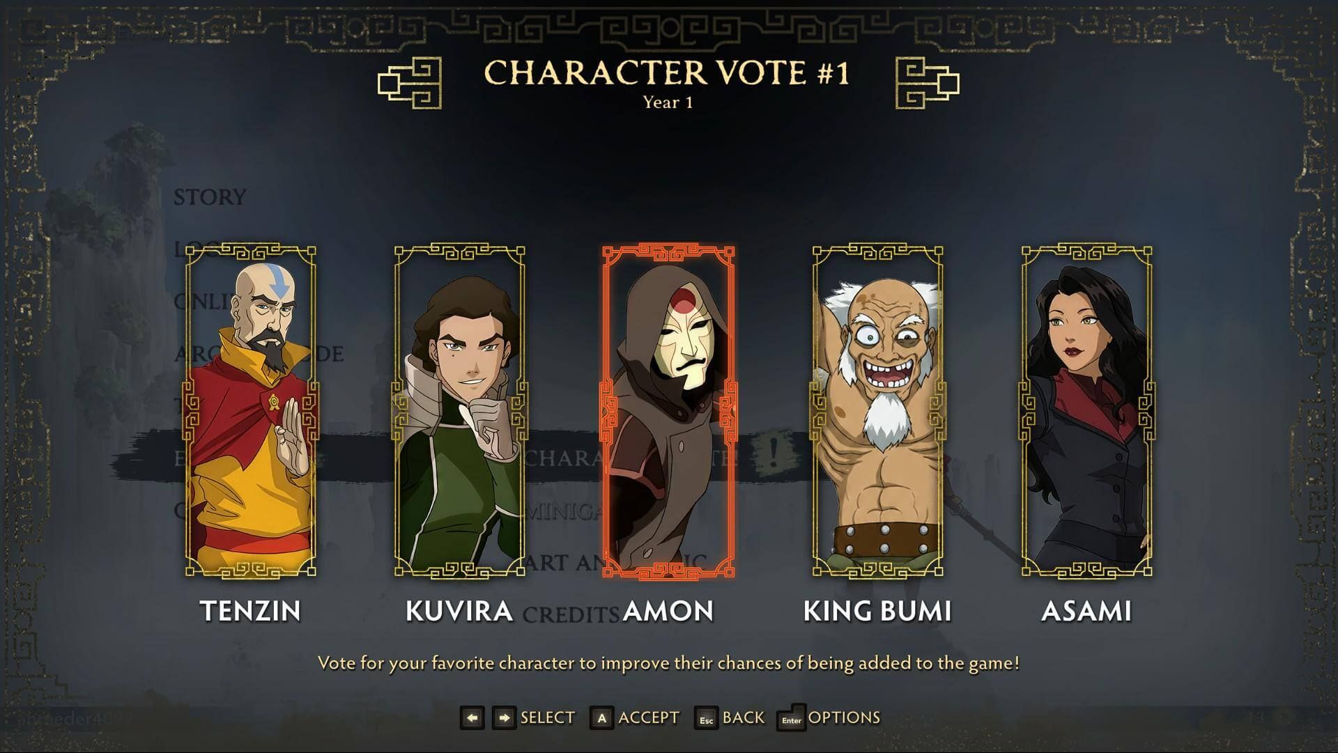 It's Time to Vote for The First Avatar Legends DLC Character