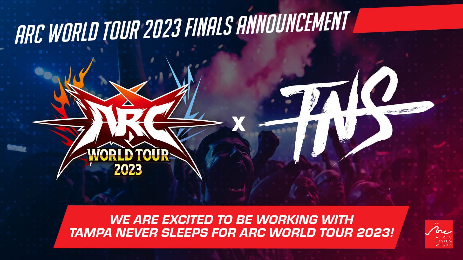 Arc Systems Parters With Tampa Never Sleeps For AWT 2023