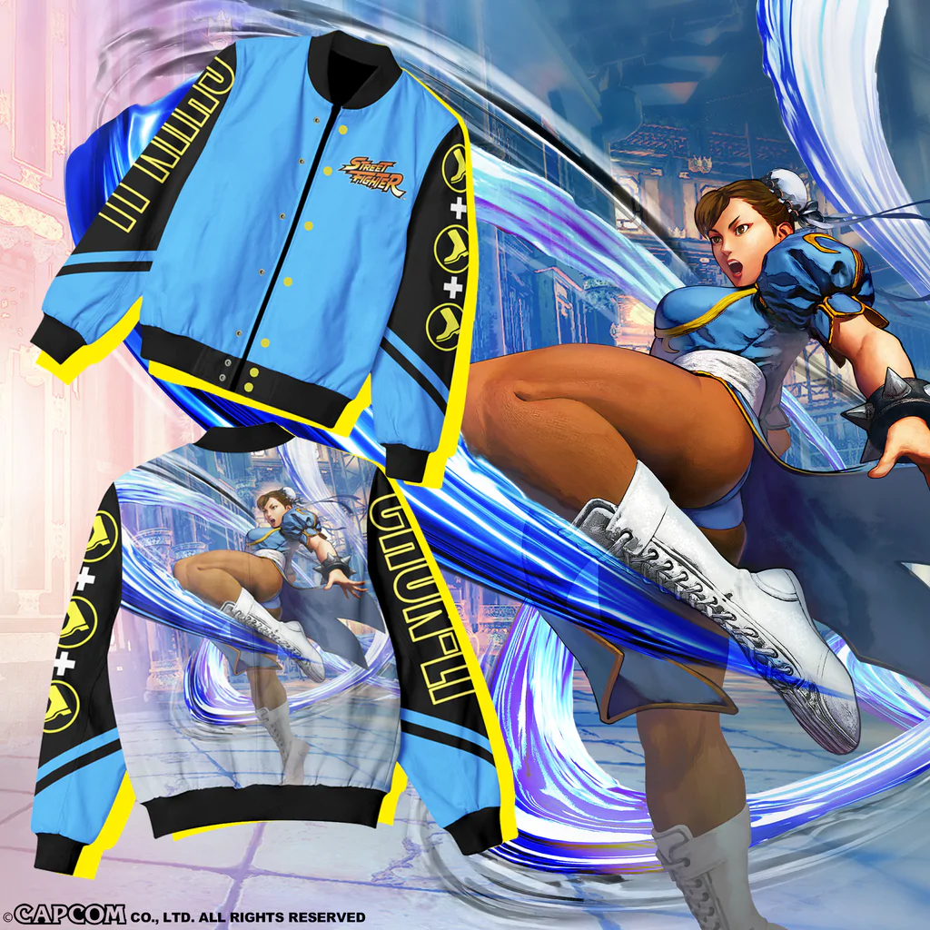 CAPCOM STREET FIGHTER 6 CHARACTER LIGHT WEIGHT JACKET(PRE