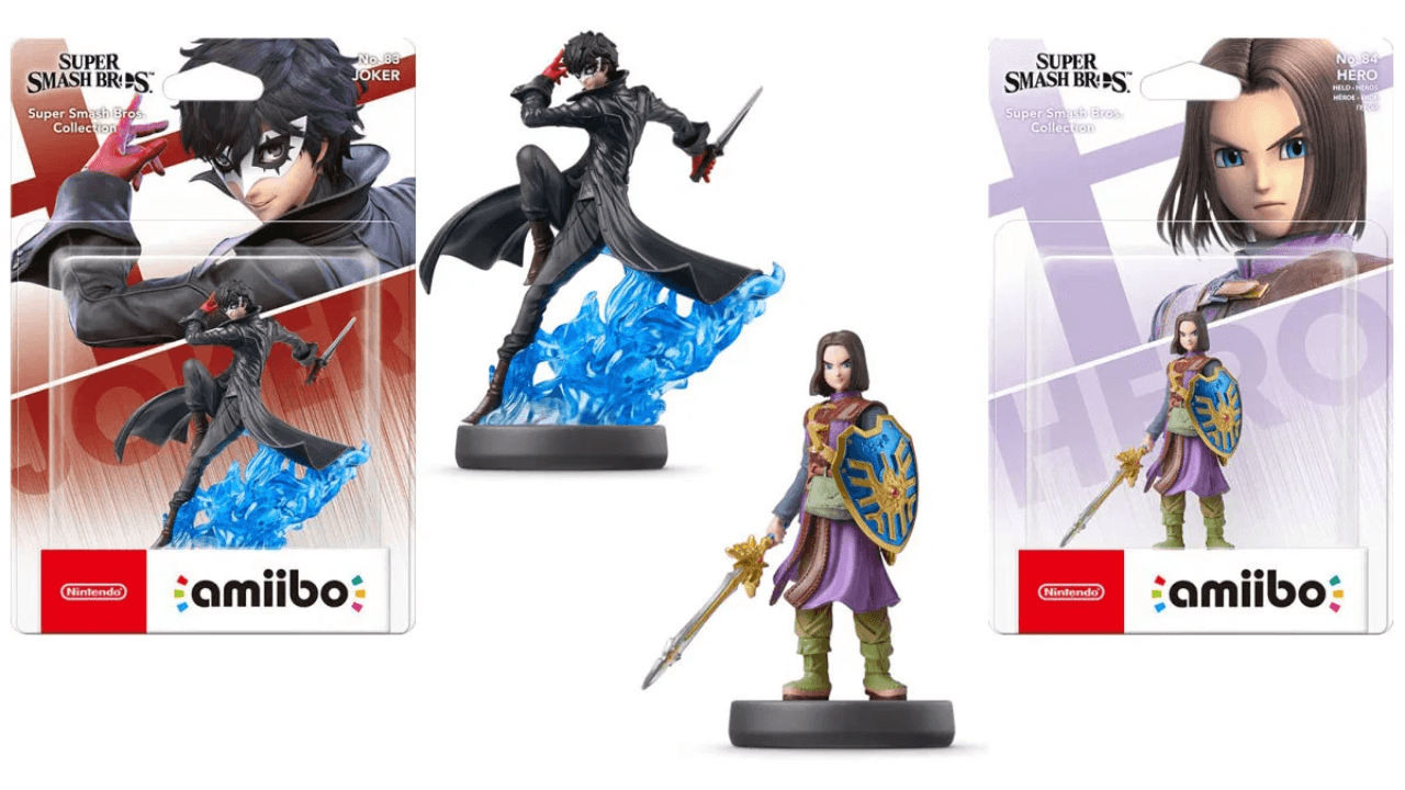 New amiibo for Super Smash Bros. Ultimate: Hero and Joker | DashFight