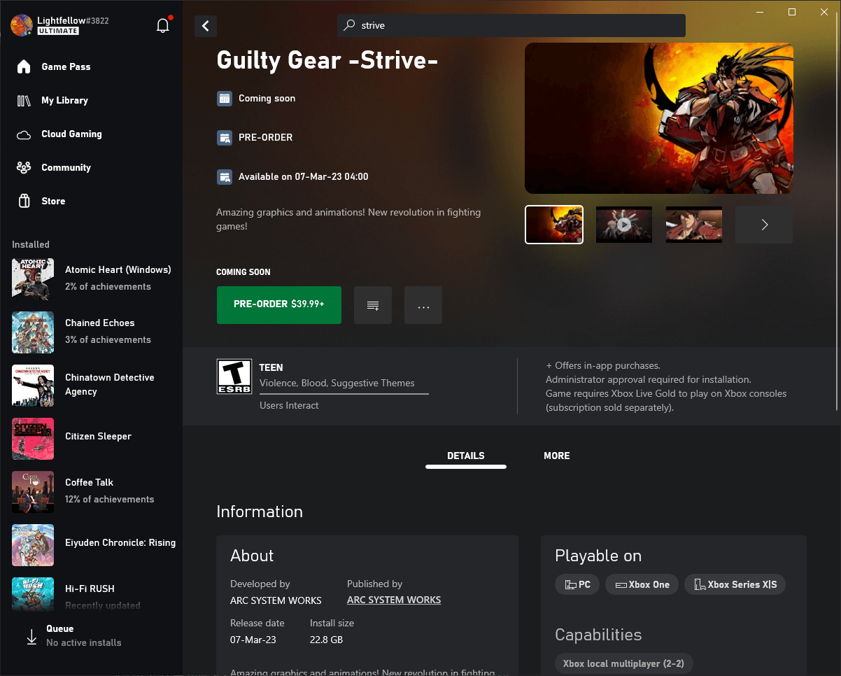 Doe mee duif slijtage Guilty Gear -Strive- Arrives on Xbox Game Pass Next Week | DashFight