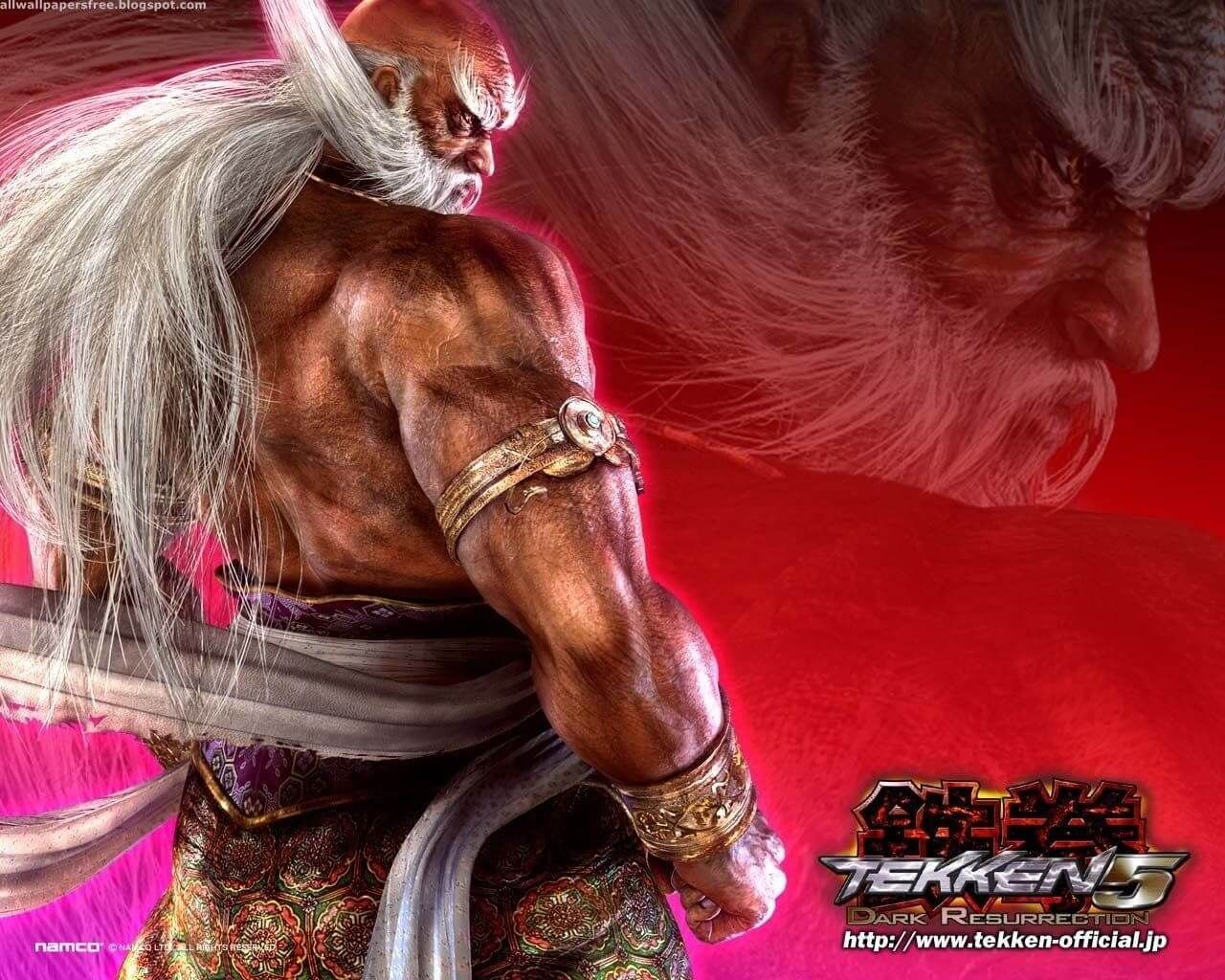 tekken old man with claws