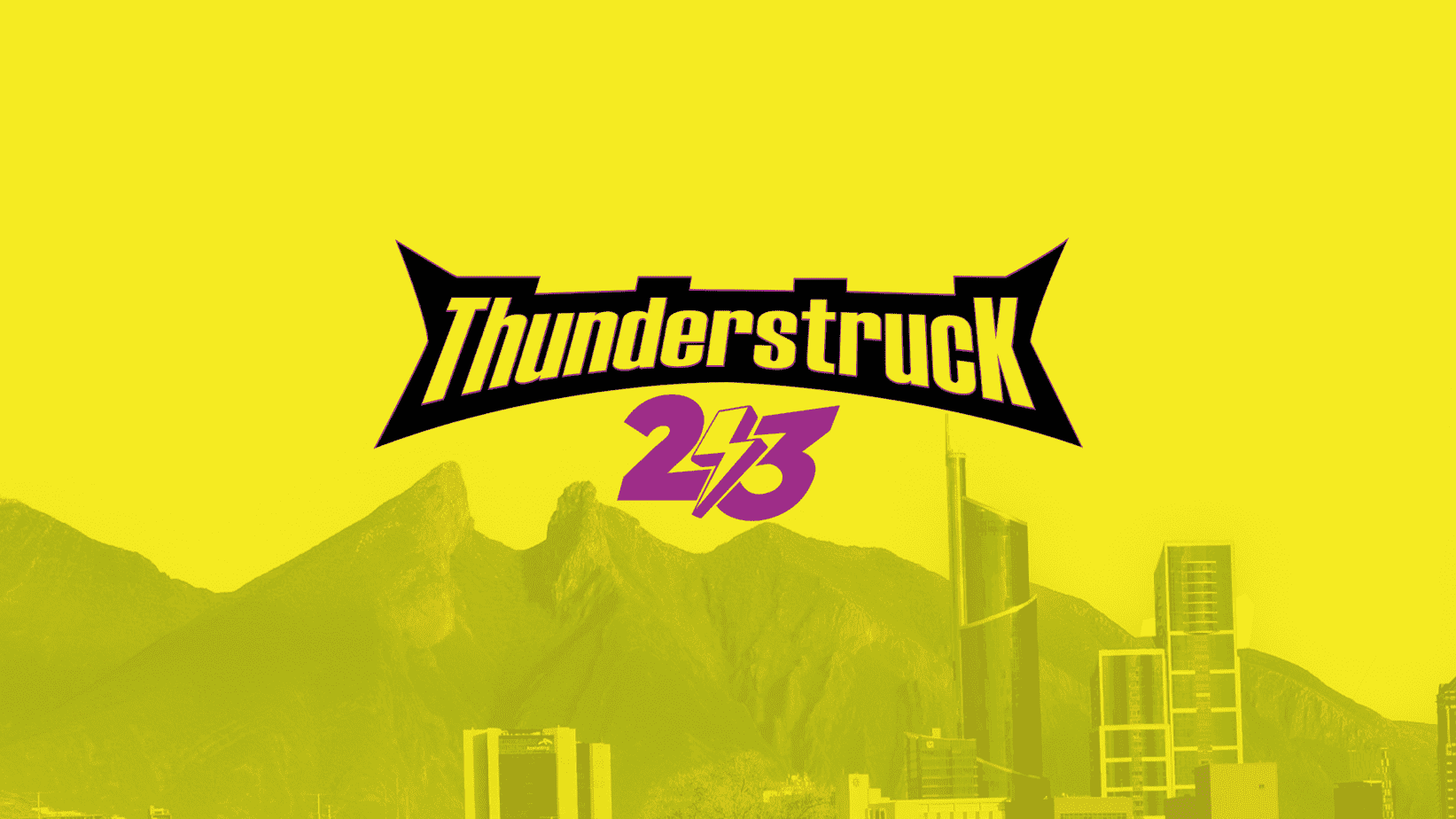 Thunderstruck 2023: Brackets Announced