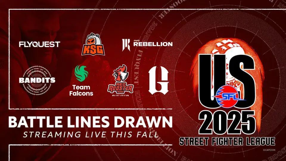 Team Falcons & 2Game Unveiled as First Street Fighter League US Teams