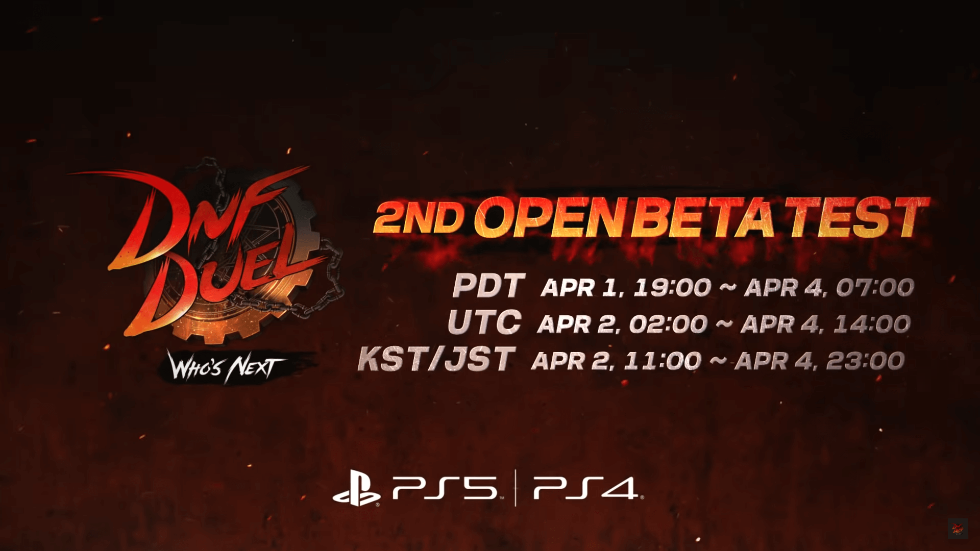 DNF Duel 2nd Open Beta Date Revealed