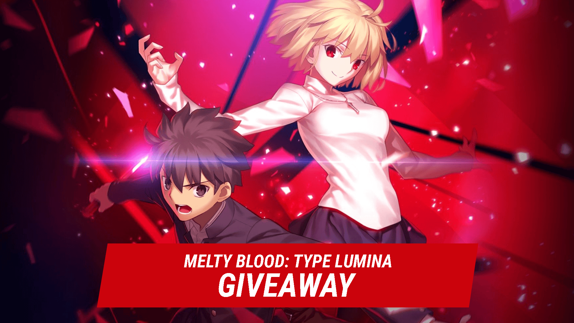 Win a copy of MELTY BLOOD: TYPE LUMINA!
