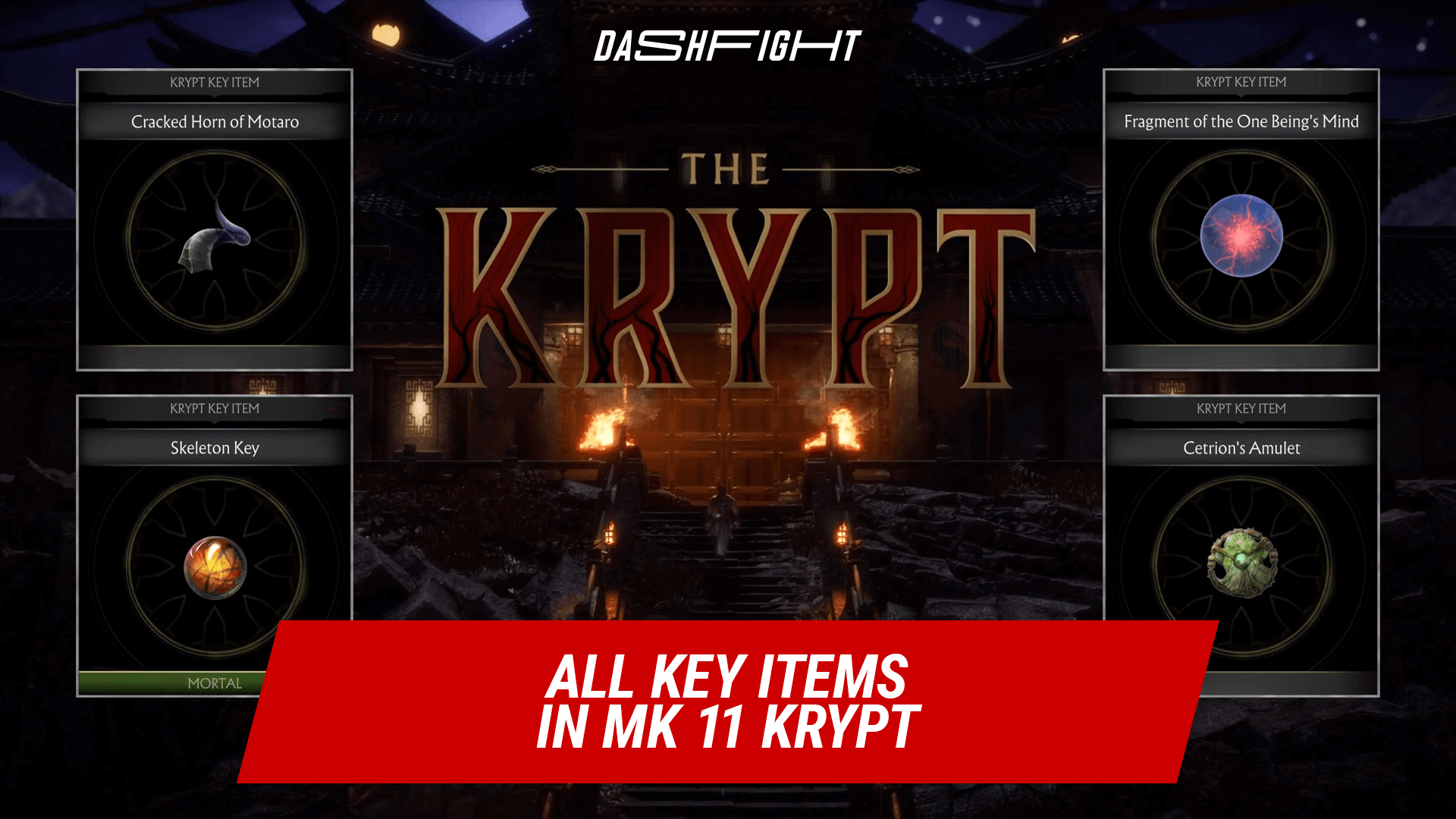 Mortal Kombat 11' Krypt: Every Chest and Their Contents