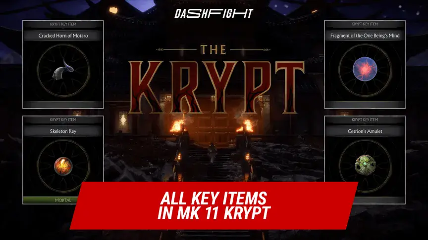 MK11 Krypt Items Guide | DashFight