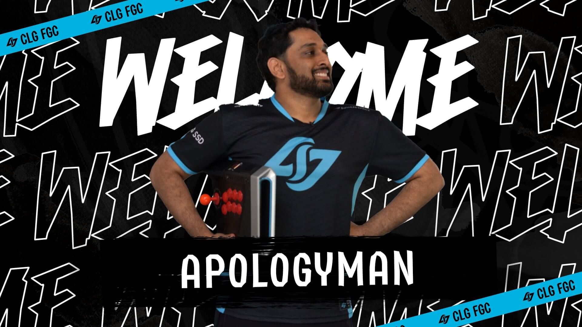 ApologyMan joins CGL's Fighting Games roster