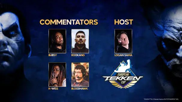 Commentator Lineup For European Tekken Cup 2023 | DashFight