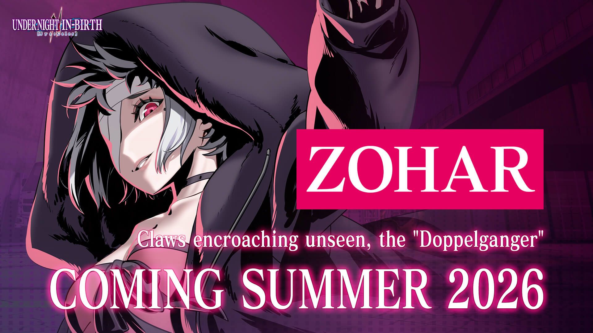 Under Night In-Birth II reveals Zohar trailer