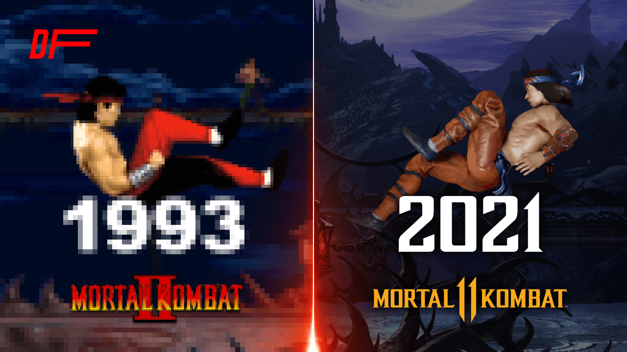 The Evolution of Liu Kang's Bicycle Kick (1993-2021)