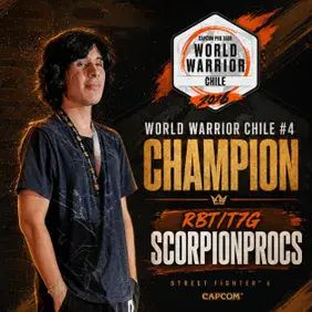 Scorpionprocs Wins Chile's Fourth World Warrior Tournament